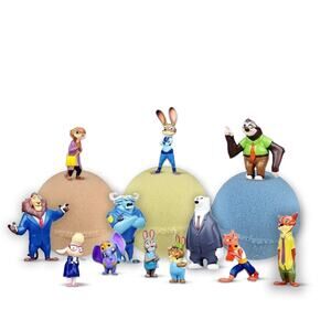 Big Bath Bombs for Kids with Surprise ZOOTOPIA Toys Inside